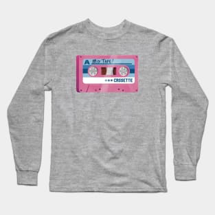 Mix Tape - Pink Long Sleeve T-Shirt